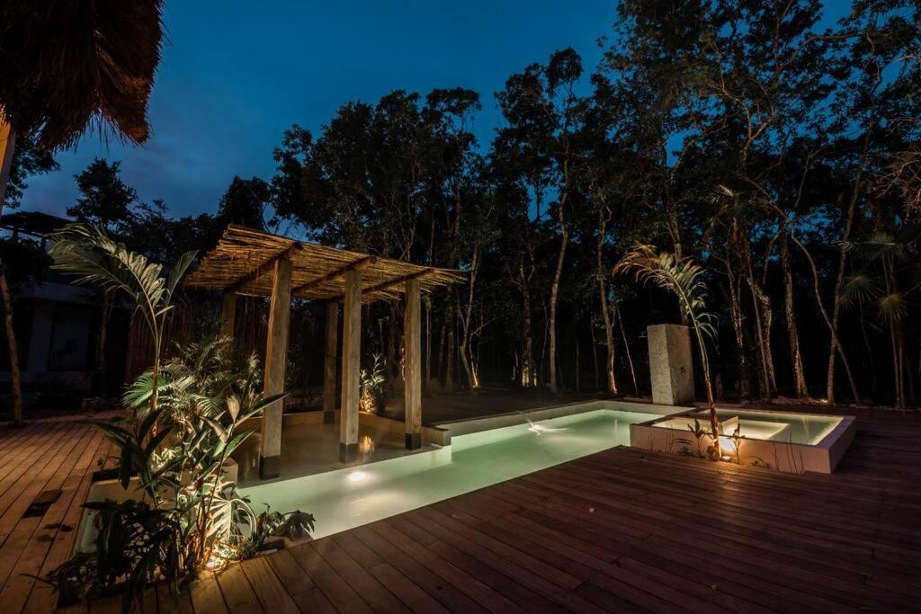 Villa Xuncari In The Heart Of The Jungle Tulum Exterior foto